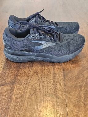 Brooks Ghost 16 Mens Running Shoes Size 8.5 in Black